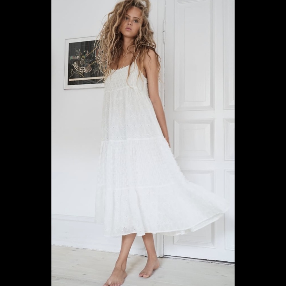 Zara Fringed Summer Dress